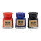 宝克(baoke) NO120白板笔墨水油性笔补充液易擦除 红蓝黑 25ml/瓶 混色3瓶
