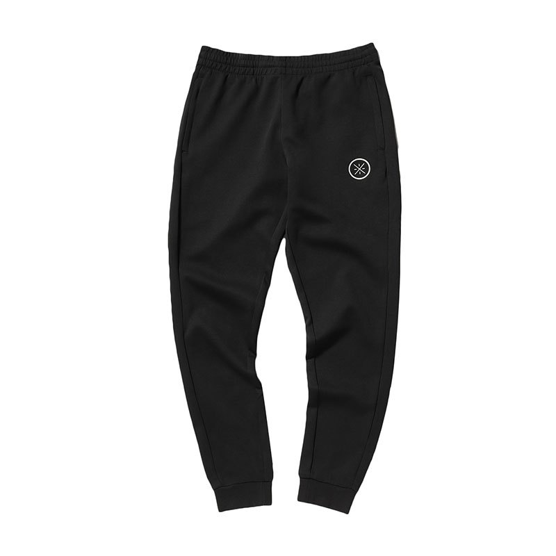 李宁韦德系列男子收口卫裤AKLN375-1 4XL AKLN375-1标准黑