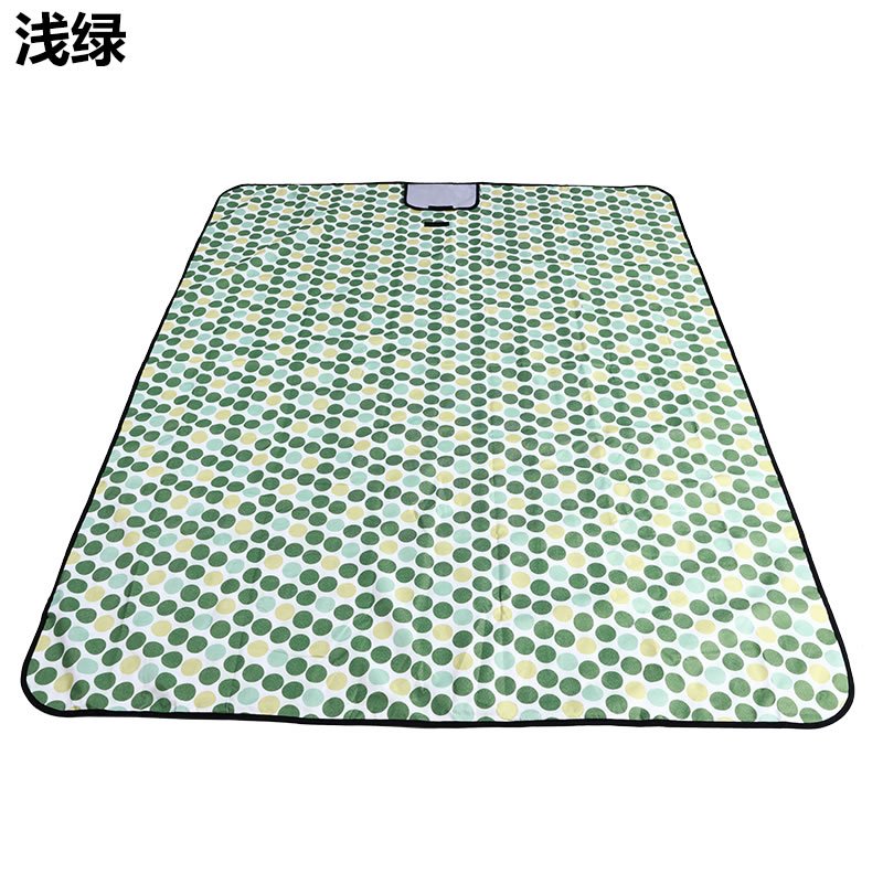 TFO 新品户外600D耐磨牛津布便携野餐垫加厚春游垫子野炊地垫防潮垫沙滩垫 901浅绿