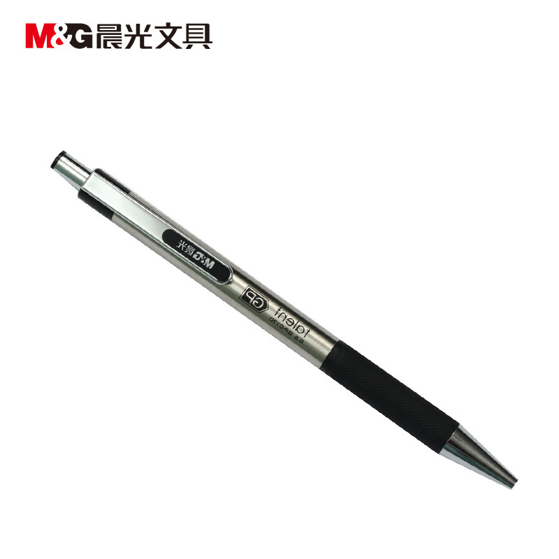 晨光金属中性笔GP0170黑0.5 按动式