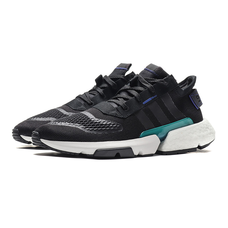 【自营】adidas阿迪达斯三叶草男鞋POD-S3.1运动鞋休闲鞋跑步鞋EE7212 EE7212黑色 40码