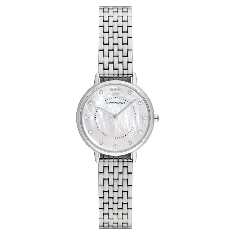 阿玛尼(Emporio Armani)手表钢制表带时尚休闲简约石英女士腕表AR2511 AR2511