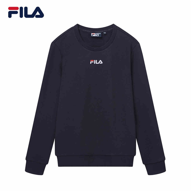 FILA斐乐 男套头卫衣 F11M948250F XL/180 NV-传奇蓝