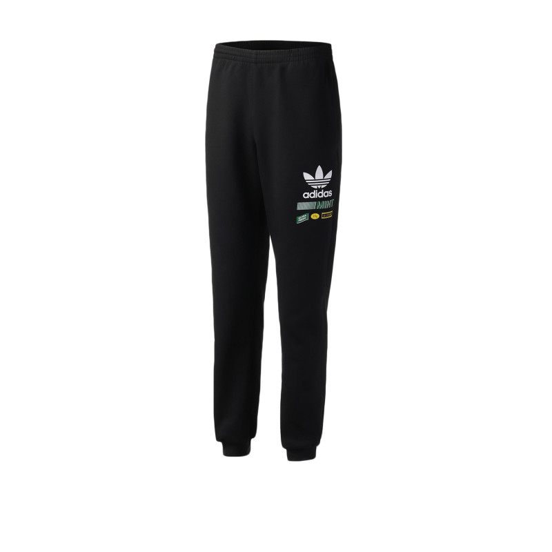 adidas阿迪达斯三叶草男裤运动服休闲针织长裤FP7704 S FP7704黑