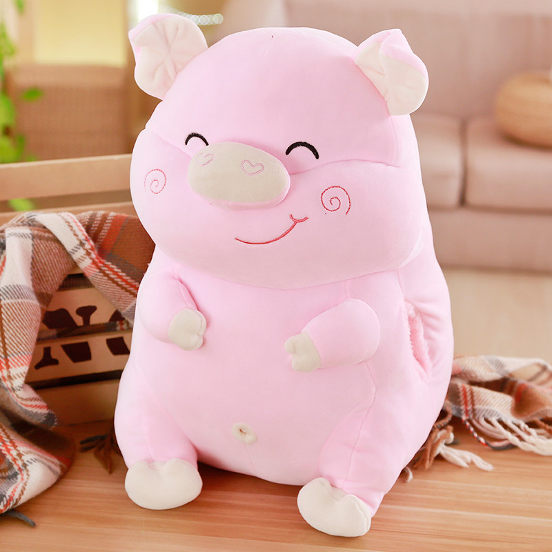 鸱吻福猪毛绒玩具（60cm 粉色 普通款）