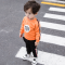 迪鲁奥（DILUAO)【新款上新】婴儿套装男童秋装套装2019新款男宝宝0一1-4岁秋季婴儿童装韩版小孩潮衣服秋季同 TES桔色 120cm(120码建议身高105-110CM)