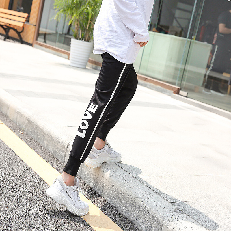 迪鲁奥（DILUAO)新款上市孕妇裤子夏季薄款外穿宽松春秋打底运动裤雪纺休闲裤长裤夏装_793 803-黑色-秋款 M