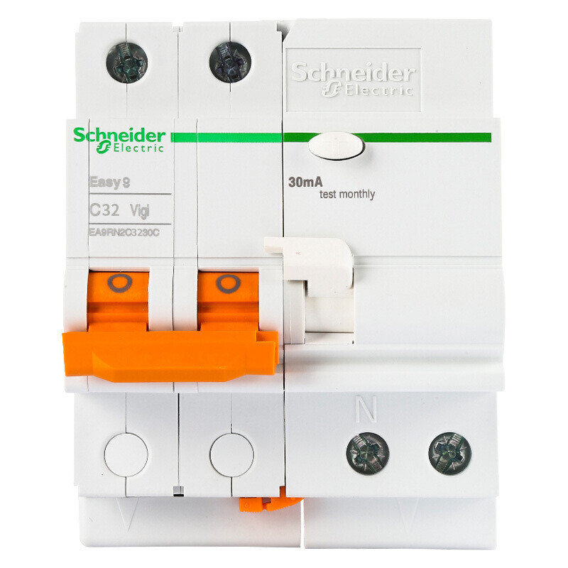 施耐德电气 ea9r 2p c10a/30ma/ac类 漏电保护断路器