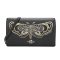 COACH 蔻驰 奢侈品 女士黑色皮革手拿包单肩斜挎两用包 F76770 IMA47 黑色