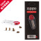 ZIPPO正品打火机专用油zppo煤油zipoo火石正版芝宝配件套装 火石*2+棉芯(无油）