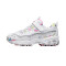 SKECHERS斯凯奇女小大童鞋2018新款熊猫鞋魔术贴运动休闲鞋80524L 80524L/WMLT白色+彩色 35码/适合脚长215mm
