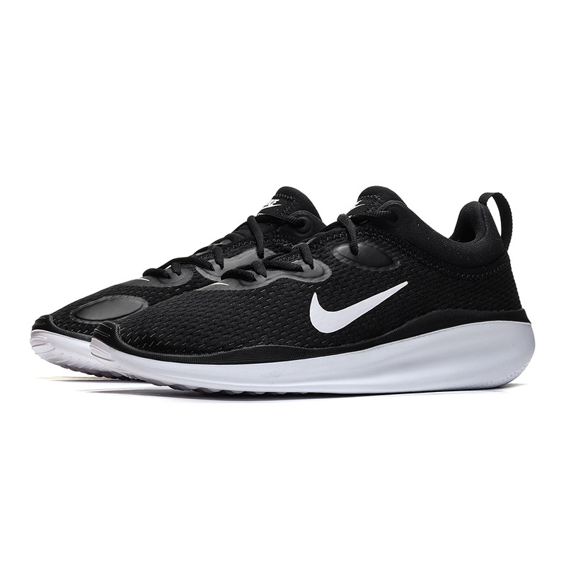 NIKE耐克男鞋休闲鞋系带黑色舒适网面跑步运动鞋CQ7627 CQ7627-001黑+白 43码