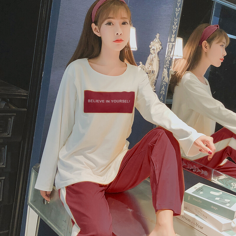 迪鲁奥（DILUAO)莫代尔夏季月子服薄款产后哺乳喂奶衣服夏套装夏天坐家居睡衣套衣_885 A21-6红 L码体重100-115
