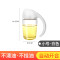 玻璃油壶-防漏油瓶酱油醋罐家用厨房用品装香调味料大小号带盖 自动开合小号白色