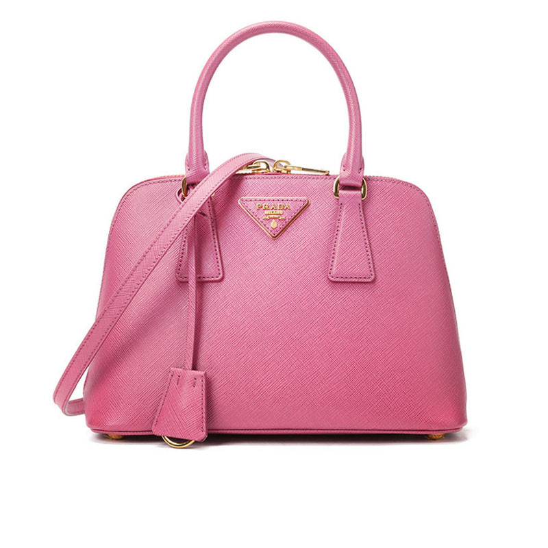 Prada 手拎包 1BA838 OOO 海棠粉