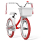 Ninebot Kids Bike 16英寸儿童自行车（女款） 红色