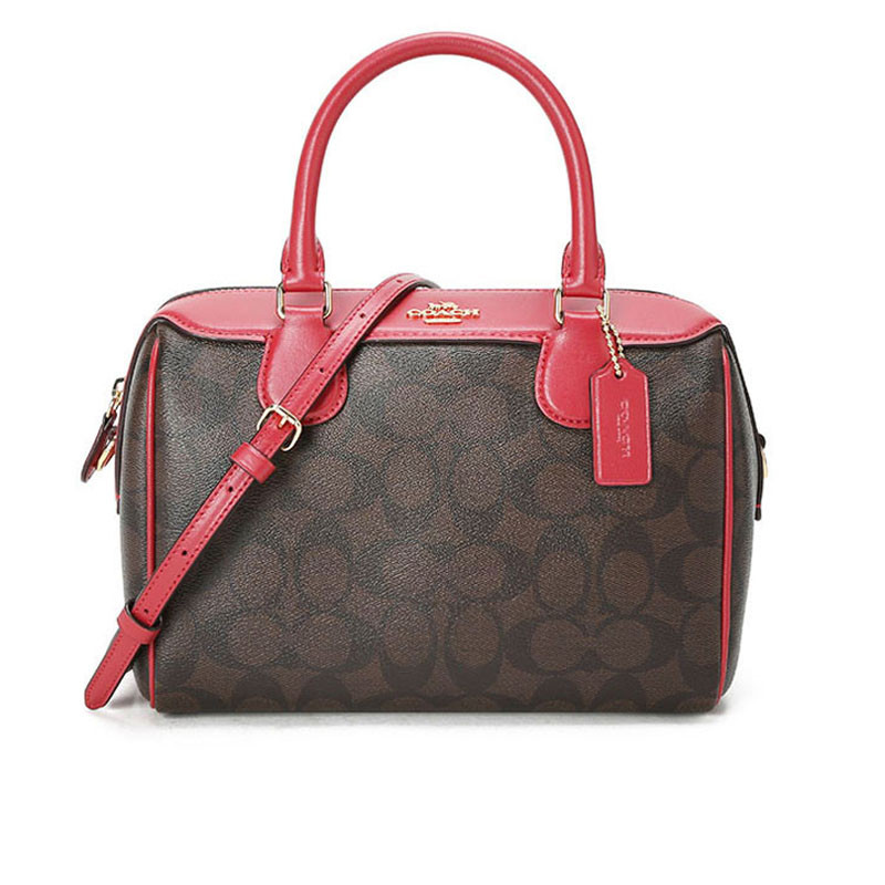 Coach 波士顿手拎包 F32203 黑色