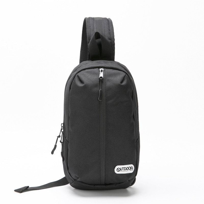 （OUTDOORPRODUCTS）运动户外男女情侣款单肩背包运动休闲斜跨包191104_1 191104-1/黑色