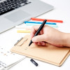 苏宁极物菱形镜面中性笔 学习办公用品签字笔 书写创意商务礼品笔中性笔水笔 0.5mm黑色