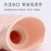 壹志注水热水袋传统暖手宝 1000ml紫色配毛绒套