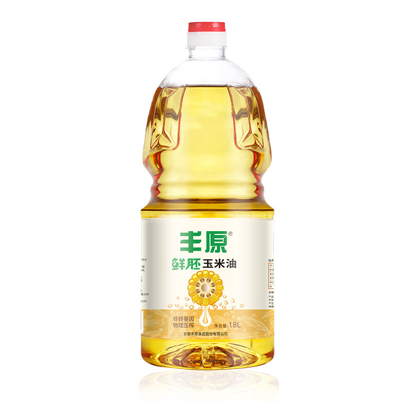 丰原食品 压榨玉米油 1.8L 200瓶起订