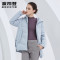 波司登妈妈装羽绒服女冬季厚款中老年女装保暖宽松外套_1 155/84B 静谧灰8210