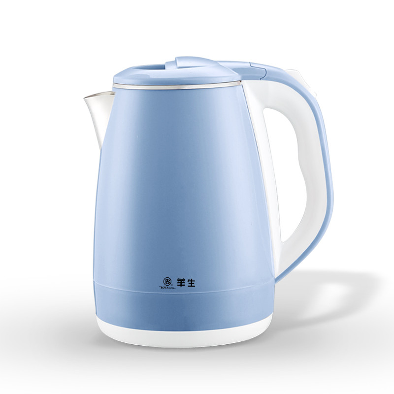 華生(Wahson) WS-1566B电水壶双层防烫 大容量 食品级内胆 快速煮水 烧水壶 电热水壶