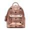 MCM 女士Essential Visetos系列涂层帆布手提单肩斜挎包双肩包 MWR9ASE78 TC001-香槟金色LOGO图案