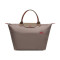 Longchamp 珑骧 LE PLIAGE女士系列织物中号短柄可折叠手提包 1623 619 P18-棕色