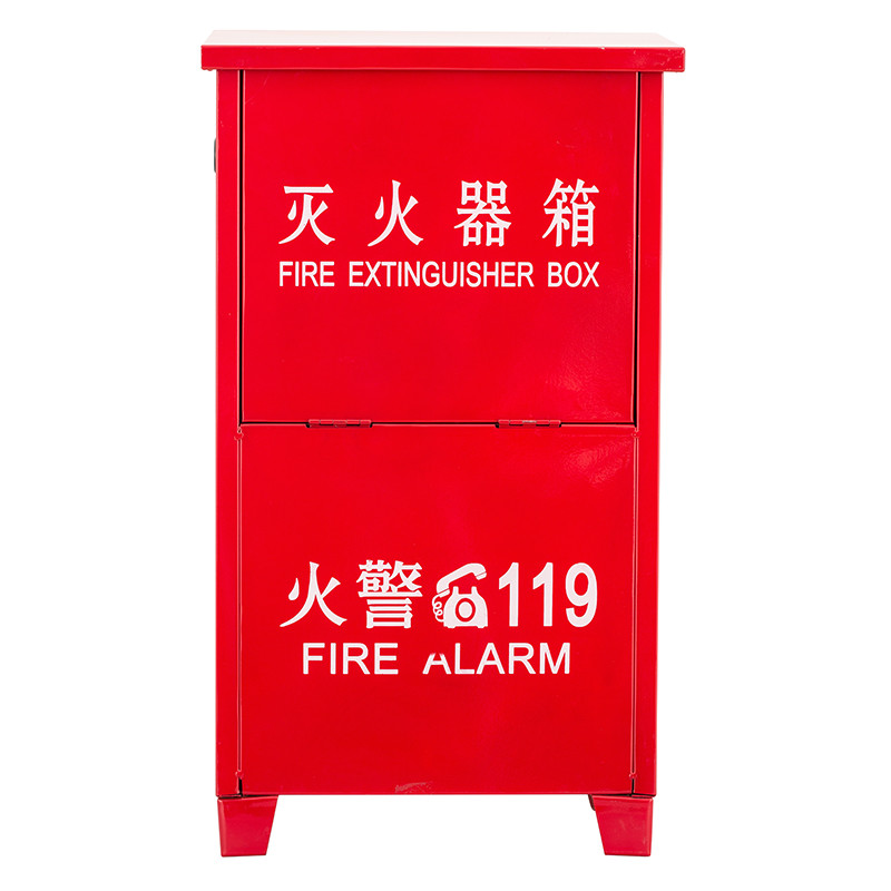 神龙 灭火器箱 消防箱 可放置2/3/4公斤干粉灭火器 2/3L水基型灭火器两具 SL42C型