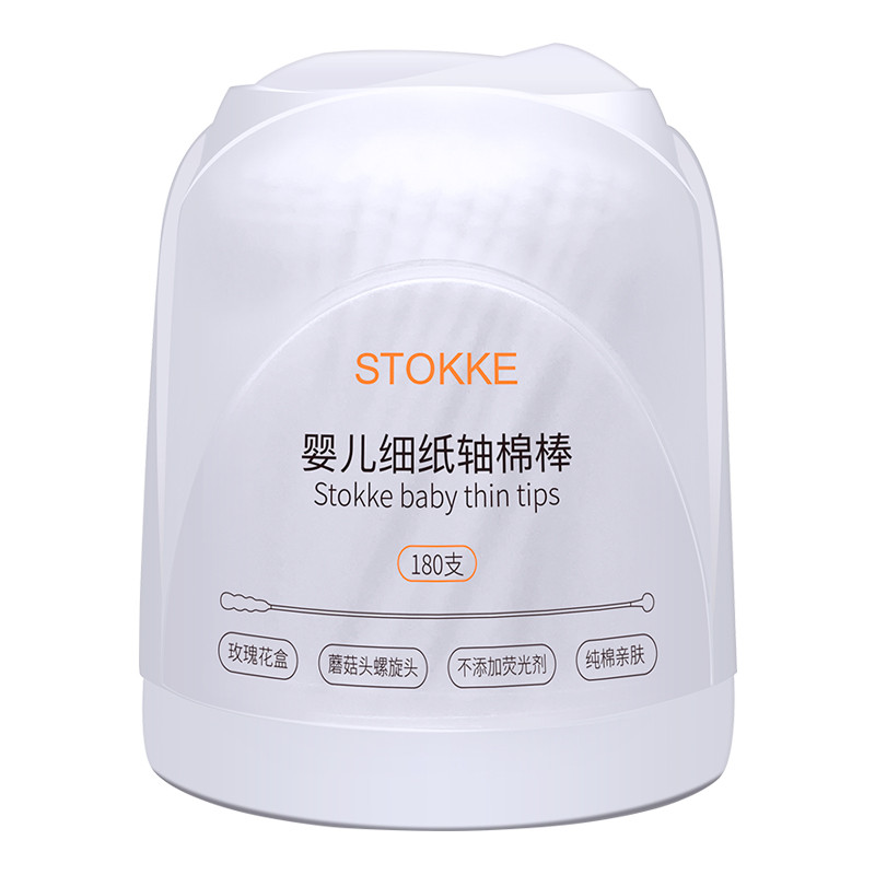 思拓科 婴儿细轴棉棒180支 G6009
