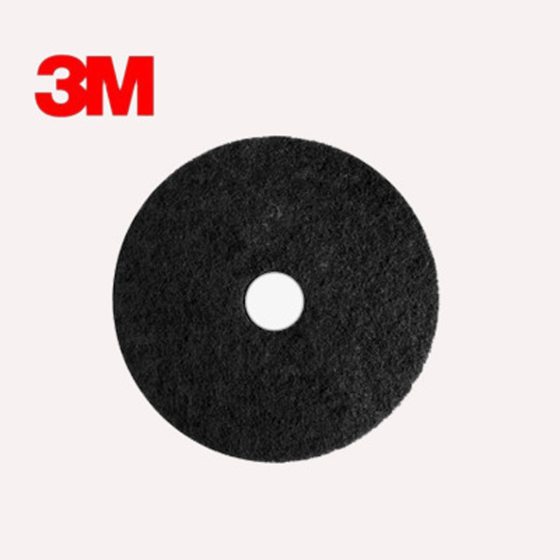 3M 7200 加厚型黑色起蜡垫 20英寸5片/盒 黑色