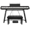 卡西欧（CASIO）PX-S1000 电钢琴 PX-S1000黑色+U琴架+三踏板+琴凳礼包