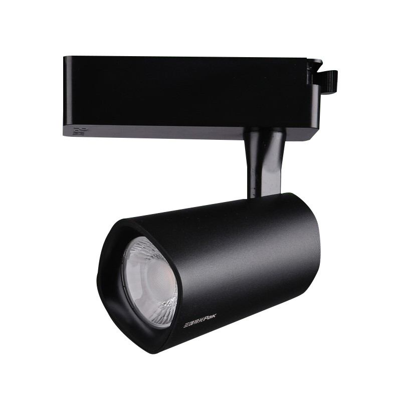 三雄极光PAK413096 LED导轨射灯 星际COB 18W 4000K 24度 黑色