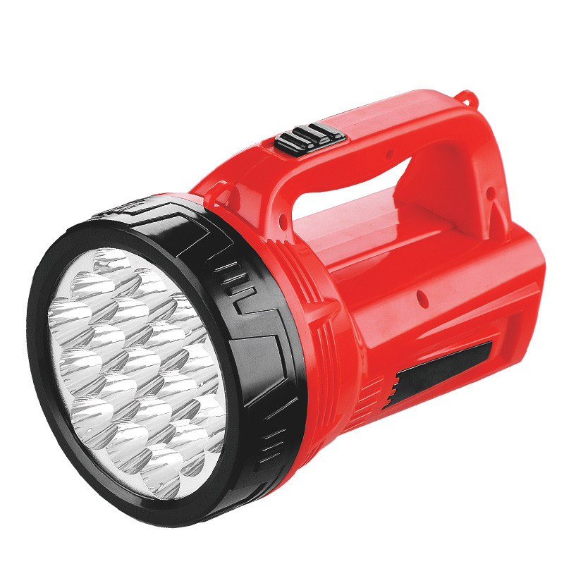 久量dp强光手电筒led充电户外便携手提灯超亮远射家用应急灯多功能