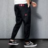 金盾(KIN DON)休闲裤男春夏季款哈伦裤运动长裤裤宽松大码潮牌裤子男韩版潮流卫裤 金盾迷彩裤6610浅灰松紧腰 28(M码适合90-100斤)