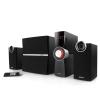 酷客(KUKE) C2XB/C2X 多媒体有线/蓝牙双模式2.1声道音箱 电脑音响 C2X(有线版 带遥控器)