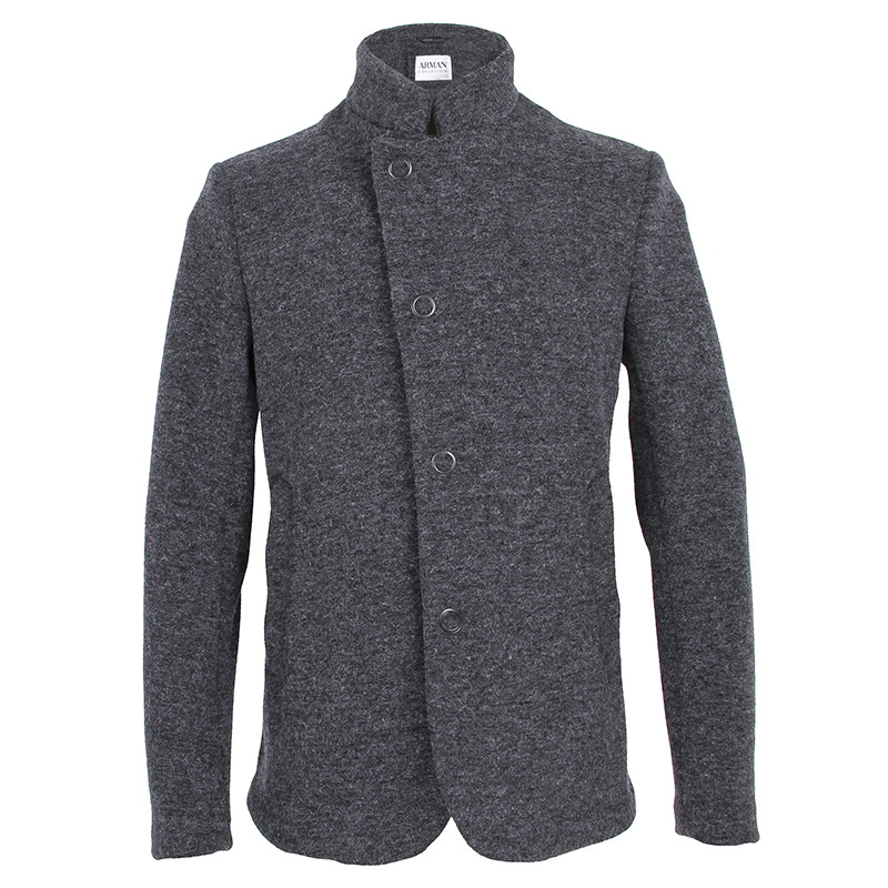 ARMANI 阿玛尼男士深灰色西服外套 PCG92W PCW11 660 52 深灰色