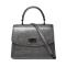 COACH 蔻驰 奢侈品 女士专柜款PARKER系列光滑皮革手提包单肩斜挎包 79587 V5M4Z-金属石墨色