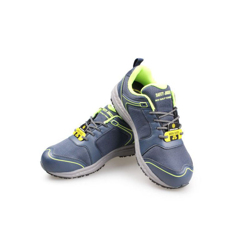 鞍琸宜SafetyJogger 超轻系列安全鞋 BALTO SB 010594 海蓝黄绿色 36-47码