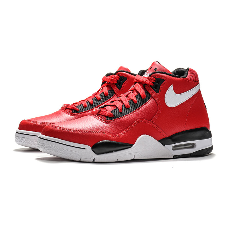 【自营】 NIKE男鞋休闲鞋Flight Legacy AJ4兄弟款篮球运动鞋BQ4212 BQ4212-600大学红+白色+黑 44码
