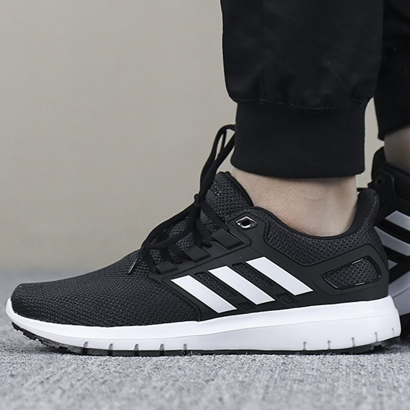 Adidas阿迪达斯男鞋2018秋季新款运动耐磨低帮轻便网面透气舒适跑步鞋CG4061 CG4058 43码
