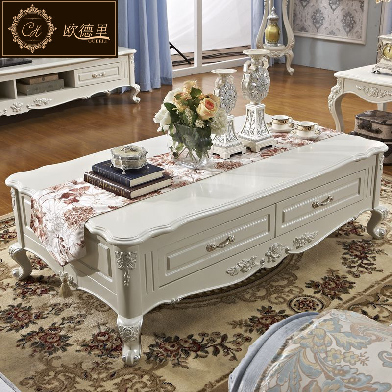 8601茶几电视柜 木面板茶几1.4米*0.8米