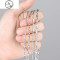 99足银男士项链男款单链时尚潮帅气个性纯银链子霸气元宝链 重约20克/长约45厘米/粗约3.8MM