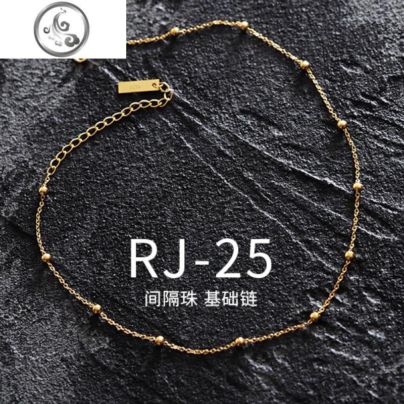 925纯银锁骨链女欧美潮人ins复古人像硬币钱币圣母双面中长款项链_2_878 浅灰色RJ-25