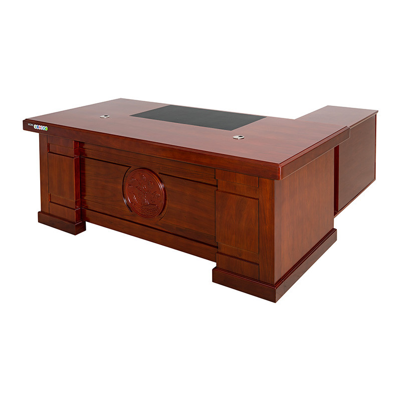 匡大办公家具油漆办公桌2.0米职员桌主管桌 班台 B5520 胡桃色