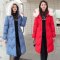 子沫雨JMOORY棉服oversize女潮中长款2019新款韩版羽绒棉袄冬季bf棉衣 黄色 XL