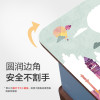 动漫抽象彩色都市画防水防尘电视柜长方形软塑料玻璃桌布_4 50*220cm 款式D