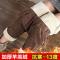 加绒不加绒灯芯绒裤子女秋冬季韩版宽松条绒哈伦裤加厚羊羔绒大码_1_530 S建议80-90斤 黑色【春秋款】单裤，不加绒