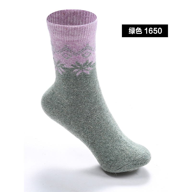 红豆相思鸟四季其他 女羊毛袜1650-G1 均码